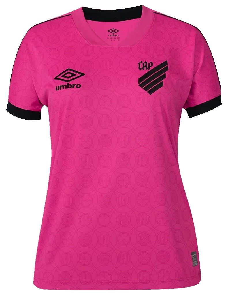 Camisa Feminina Athletico Paranaense 2023 Umbro oficial Outubro Rosa